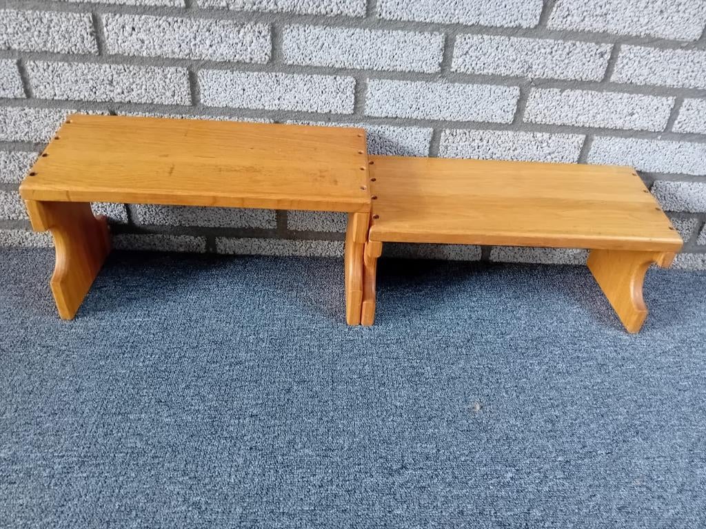 Voetenbankjes of meditatiebankje, Minder dan 50 cm, Minder dan 50 cm, Ophalen of Verzenden, Zo goed als nieuw