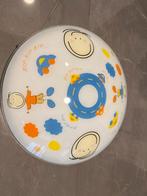 Kinderkamer Plafondlamp met Vrolijke Print, Ophalen of Verzenden, Gebruikt, Kunststof