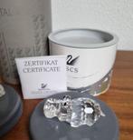 Swarovski klein nijlpaard, Ophalen of Verzenden, Zo goed als nieuw, Figuurtje
