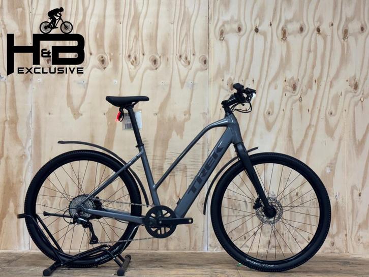 Trek Dual Sport+ 2 E-Bike 250Wh, Fietsen en Brommers, Elektrische fietsen, Zo goed als nieuw, Overige merken, 51 tot 55 cm, 30 tot 50 km per accu