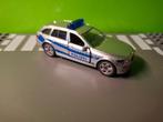 Siku 1401 - BMW 520i Touring Polizei [zilver] 1/55, Hobby en Vrije tijd, Modelauto's | Overige schalen, Ophalen of Verzenden, Gebruikt