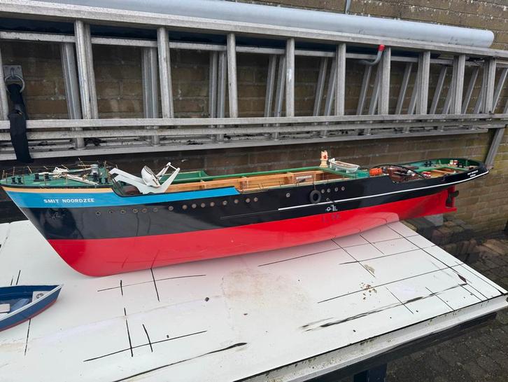 Handgebouwd SMIT NOORDZEE Scheepsmodel - Restauratieproject, Hobby en Vrije tijd, Modelbouw | Boten en Schepen, Gebruikt, 1:50 tot 1:200