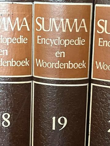 Summa Encyclopedie Complete Serie beschikbaar voor biedingen