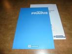 brochure Nissan Prairie  1992, Verzenden, Zo goed als nieuw, Overige merken