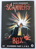 Scanners 1, 2 en 3 - David Cronenberg - Box 3-Disc, Cd's en Dvd's, Dvd's | Horror, Boxset, Ophalen of Verzenden