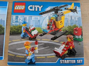 Lego 60100 Vliegveld Starterset Compleet beschikbaar voor biedingen