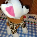 Chihuahua knuffel met luiaard pakje 21 cm, Ophalen of Verzenden