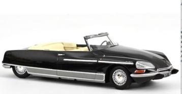 Citroen DS 21 Palm Beach 1968 Zwart schaal 1/18 NOREV 181746 beschikbaar voor biedingen