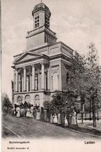 Leiden, Hartebrugkerk met mensen. 4576, Verzenden, Voor 1920, Ongelopen, Zuid-Holland
