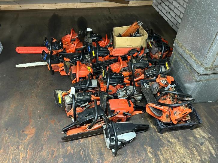 Diverse Sachs Dolmar motorzagen kettingzagen, Tuin en Terras, Hand-tuingereedschap, Gebruikt, Overige soorten, Ophalen