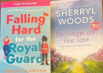 4 x nieuw HQN Roman Boeken, oa Megan Clawson, Sherryl Woods beschikbaar voor biedingen