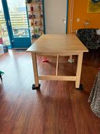 Mooie ikea uitschuifbare eettafel, Huis en Inrichting, Ophalen, Gebruikt, 200 cm of meer, 50 tot 100 cm