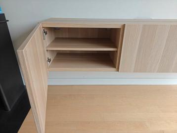 Ikea BESTA tv meubel white stained oak - afbeelding 4