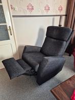 Relaxstoel / luie stoel met voetverlenging, Ophalen, Gebruikt, Metaal, Modern