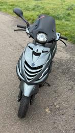 Zip 80cc op brom, Fietsen en Brommers, Scooters | Piaggio, Ophalen, Maximaal 45 km/u, Zip, Zo goed als nieuw