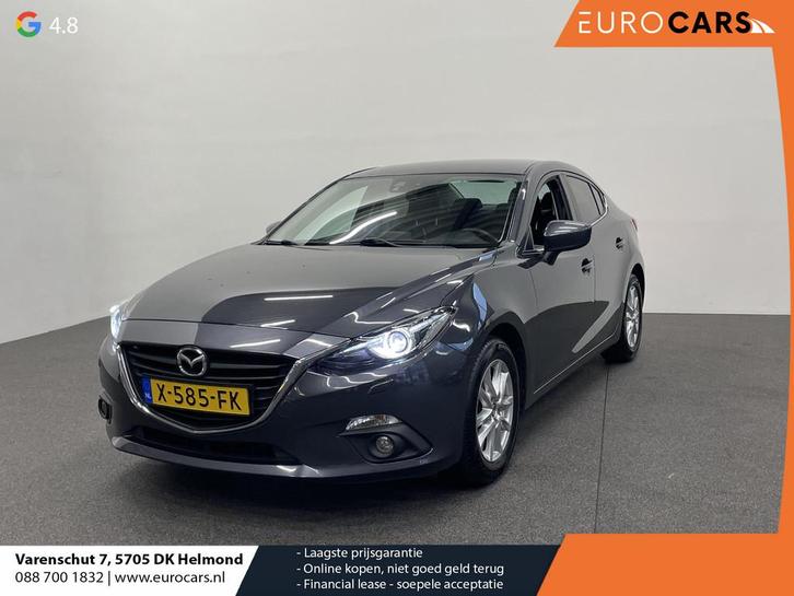 Mazda 3 1.5 TS Navigatie Clima Cruise Control Parkeersensore, Auto's, Mazda, Bedrijf, Te koop, ABS, Airbags, Airconditioning, Alarm