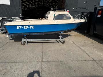 Te koop Shetland met Yamaha F9,9 4 takt  beschikbaar voor biedingen