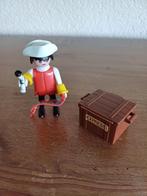 Playmobil piraat met schatkist en kaart., Ophalen of Verzenden, Gebruikt