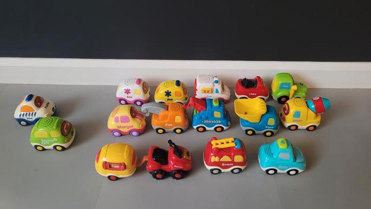 Vtech Toetoet auto's en wegdelen, Kinderen en Baby's, Speelgoed | Vtech, Zo goed als nieuw, Ophalen