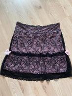 NIEUW! Gothic minirok | zwart roze | maat XS, Nieuw, Ophalen of Verzenden, Roze, Maat 34 (XS) of kleiner