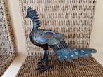 Prachtige antieke Chinese bronzen wierookbrander Pauw, Antiek en Kunst, Ophalen of Verzenden