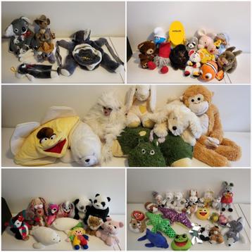 Diverse knuffels (schoon!) beschikbaar voor biedingen