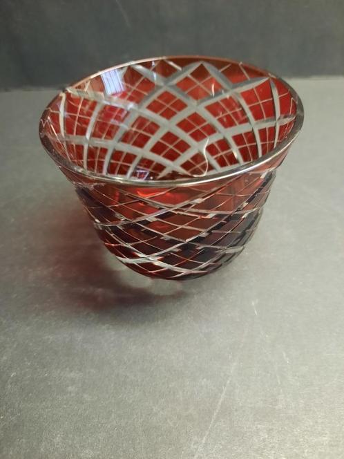 Kristallen waxinelichtje, Huis en Inrichting, Woonaccessoires | Kandelaars en Kaarsen, Nieuw, Kandelaar, Minder dan 25 cm, Overige materialen