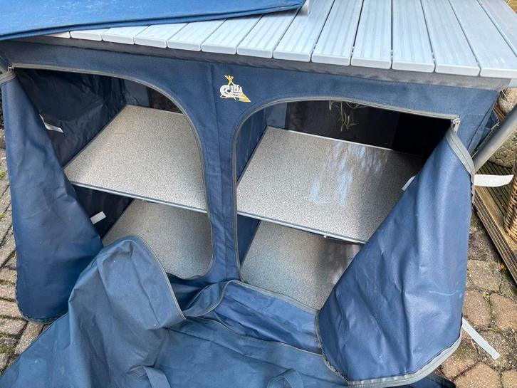G deva campingkeuken - Ideaal voor kamperen!, Caravans en Kamperen, Kampeeraccessoires, Gebruikt, Ophalen of Verzenden