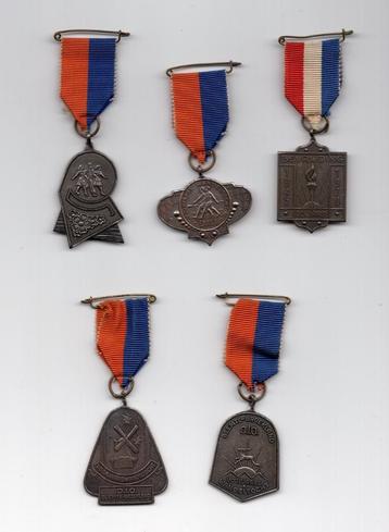 5 medailles uit Beemte Broekland (gem. Apeldoorn) beschikbaar voor biedingen