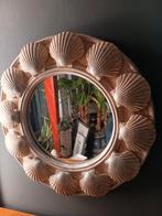 originele Engelse spiegel, schelpen motief., Antiek en Kunst, Ophalen of Verzenden
