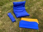 Tatteljee Sitje Blauw 2 stuks met 1 extra binnenwerk, Caravans en Kamperen, Ophalen of Verzenden, Zo goed als nieuw