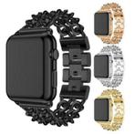 Apple Watch Stainless Steel schakelarmband 42mm, Ophalen of Verzenden, Nieuw, Zwart, IOS