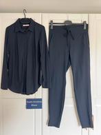 Studio anneloes set poppy blouse L & upstairs broek M, Maat 38/40 (M), Blauw, Ophalen of Verzenden, Zo goed als nieuw