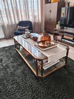 Vintage salon tafel, Ophalen, 100 tot 150 cm, 50 tot 100 cm, Zo goed als nieuw