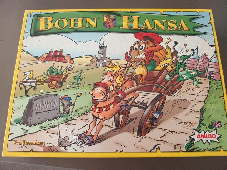 Bohnanza Bordspel, Hobby en Vrije tijd, Gezelschapsspellen | Bordspellen, Gebruikt, Een of twee spelers, Drie of vier spelers