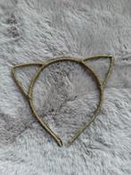 Gouden kattenoortjes diadeem, Kinderen en Baby's, Kindermode-accessoires, Ophalen of Verzenden, Zo goed als nieuw