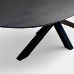 Unieke organische eiken tafel – op maat & snel geleverd, Huis en Inrichting, Tafels | Eettafels, Info@inrichtingopmaat.nl, 100 tot 150 cm
