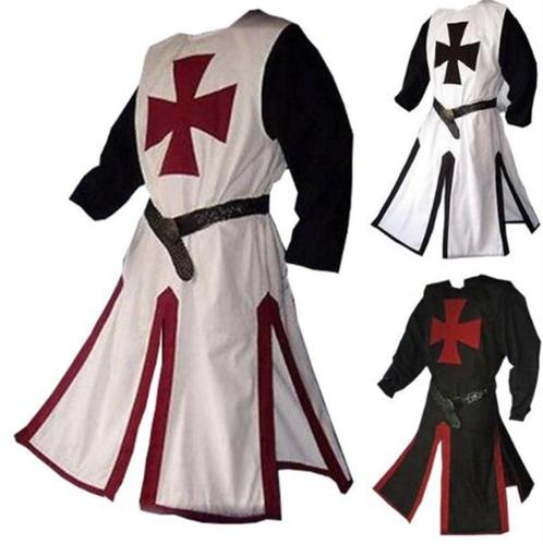 Heren kruisvaarders kostuum (middeleeuws ridder gewaad), Kleding | Heren, Carnavalskleding en Feestkleding, Nieuw, Kleding, Historisch