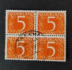 nederland nvph 465 blok, Postzegels en Munten, Postzegels | Nederland, Verzenden, Na 1940, Gestempeld
