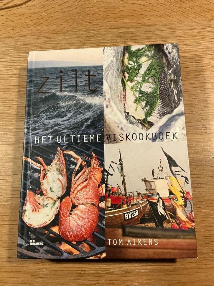 Zilt het ultieme viskookboek Tom Aikens, Boeken, Kookboeken, Zo goed als nieuw, Ophalen of Verzenden