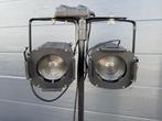 2 Fresnel spots, ideaal voor kleinschalig theater, Ophalen of Verzenden, Gebruikt, Licht