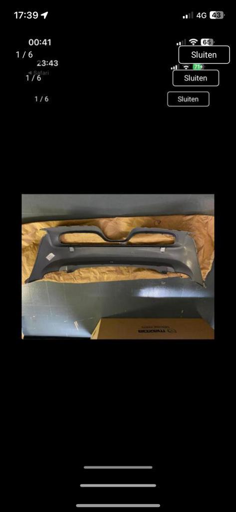 Mini cooper S achterbumper 51127380020, Auto diversen, Auto-accessoires, Ophalen of Verzenden