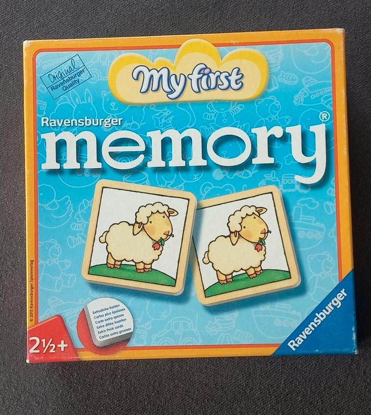 Ravensburger My First Memory - Geheugenspel, Kinderen en Baby's, Speelgoed | Educatief en Creatief, Zo goed als nieuw, Ophalen of Verzenden