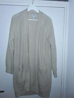 Saint Tropez Beige Lange Gehaakt Vest Maat L, Maat 38/40 (M), Verzenden, Beige, Nieuw