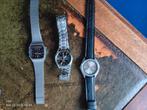3 seiko horloges 2 automaat 1 quartz,, Ophalen of Verzenden, Staal, Seiko