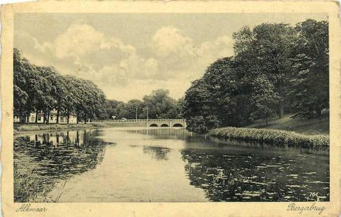 (380-113-011) Alkmaar Bergerbrug, Verzamelen, Ansichtkaarten | Nederland, Noord-Holland, Verzenden