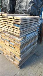 Gebr. steigerplanken lengtes tot ongeveer 5 m lang gew13/11, Doe-het-zelf en Verbouw, Hout en Planken, Ophalen, Gebruikt, 25 tot 50 mm