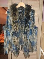 Mooie gilet van bont maat m/l, Kleding | Dames, Ophalen of Verzenden, Zo goed als nieuw, Maat 38/40 (M), Blauw