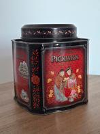 Vintage DE Pickwick blik theeblik, Ophalen of Verzenden, Gebruikt, Koffie, Douwe Egberts