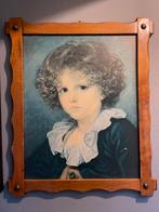 Reproductie Greuze - Jongen met Rood Vest (1775) Ingelijst, Ophalen